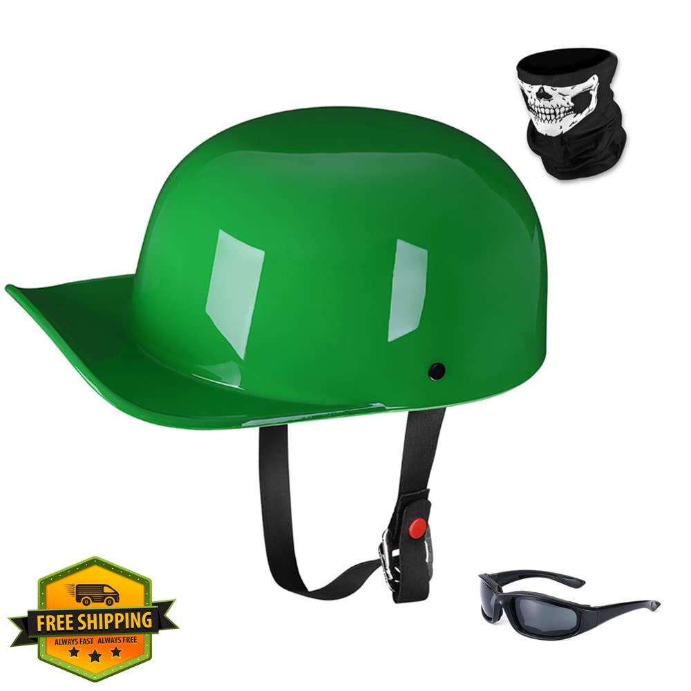 Woljay Vintage Open Face Helmet DOT Retro Cap Cruiser Scooter Moped Jet Woljay Vintage Open Face Helmet DOT Retro Cap Cruiser Scooter Moped Jet