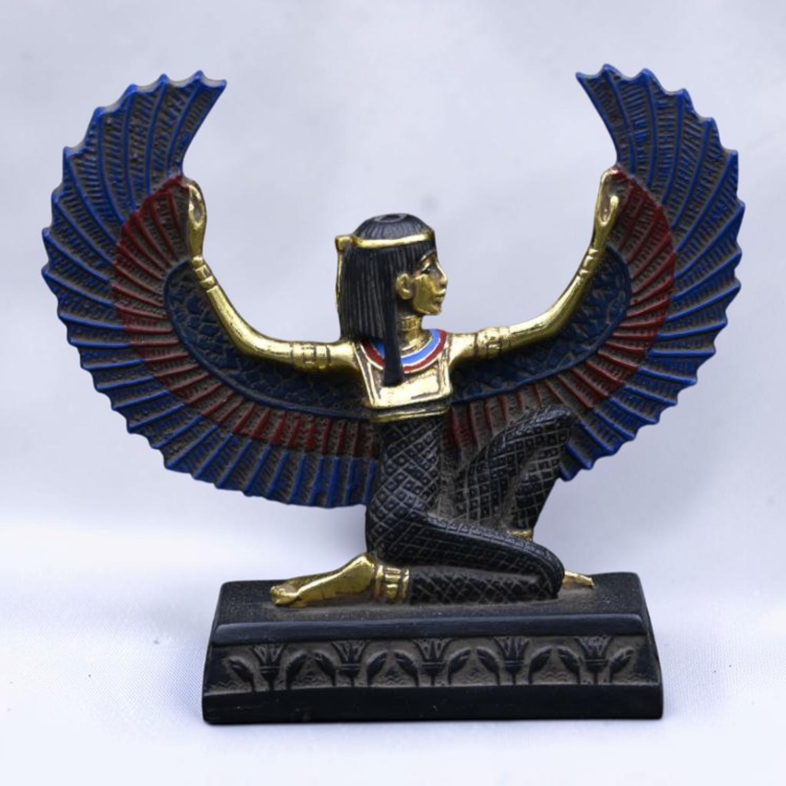 Ancient Egyptian Goddess Isis Statue Rare Pharaonic Magic Antiques Unique BC