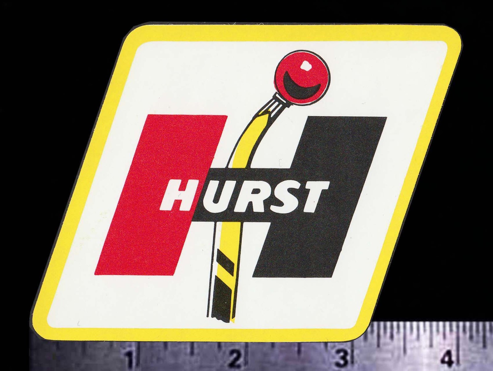 HURST Shifter - Original Vintage 1970's Racing Decal/Sticker - 4inch size