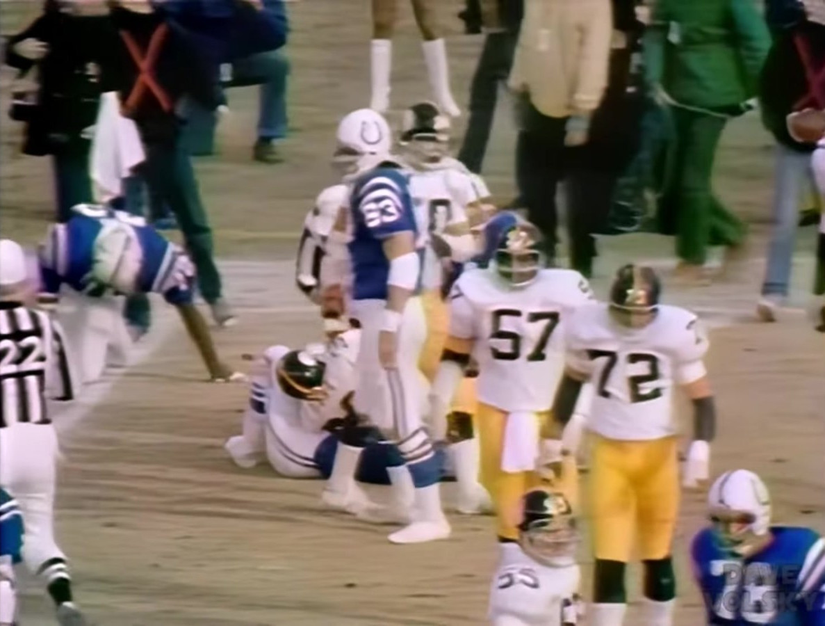 1976 NFL AFC Playoffs - Pittsburgh Steelers at Baltimore Colts – TV Game DVD