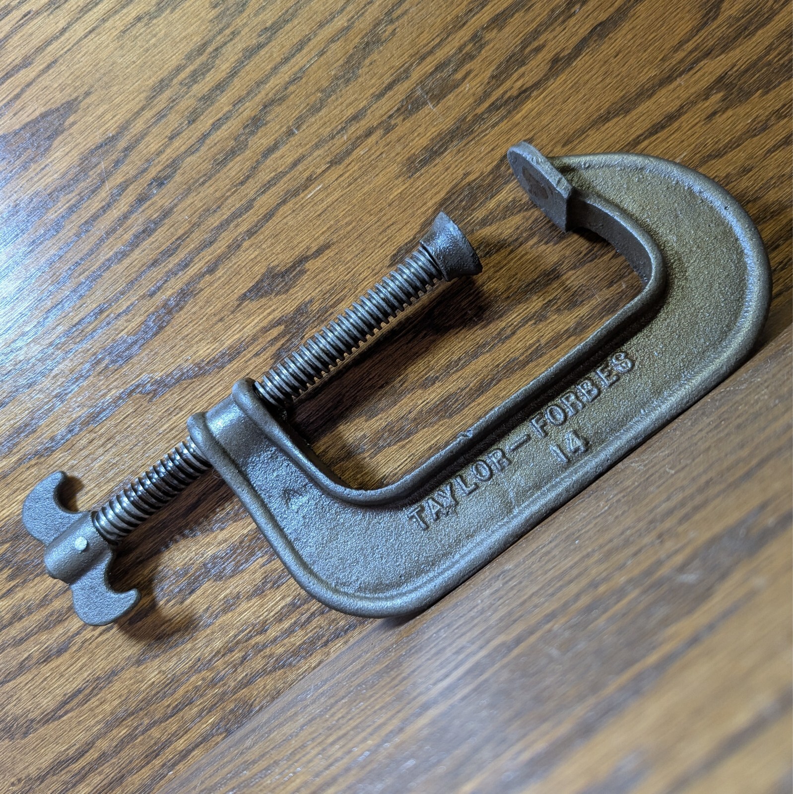 Vintage Taylor - Forbes C Clamp No. 14 – 4-inch – Old Woodworker Tool