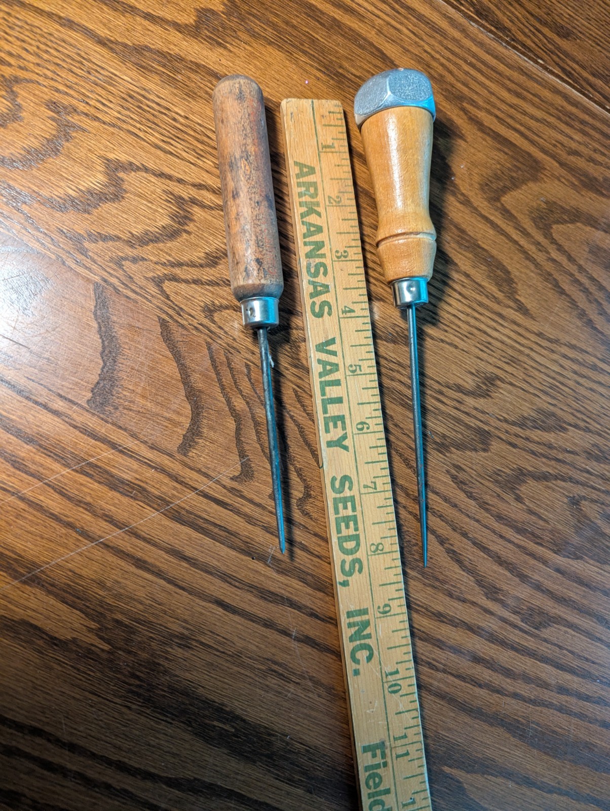 Vintage Wood Handle Goodell USA Ice Pick 8 Vintage Wood Handle Goodell USA Ice Pick 8