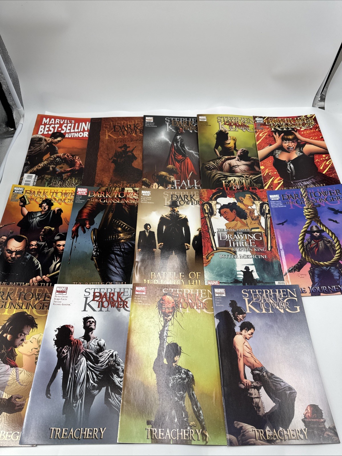 Stephen King The Dark Tower Marvel Comic Book Lot of 14 Books Mixed Series Stephen King The Dark Tower Marvel Comic Book Lot of 14 Books Mixed Series