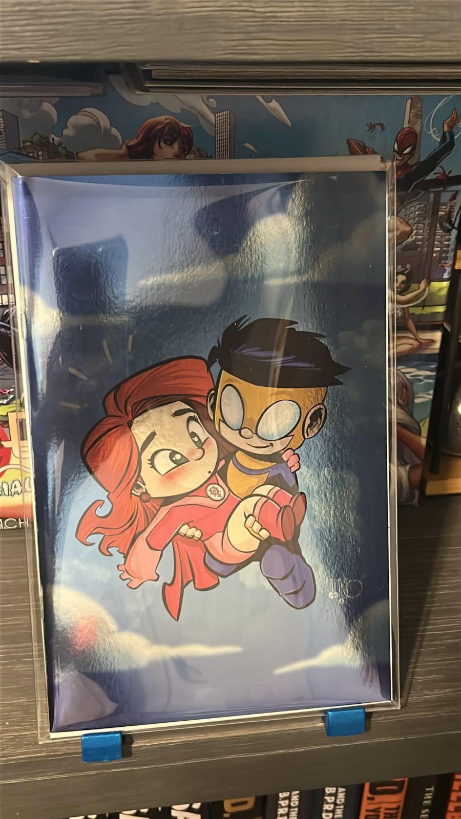 Invincible Foil Edition #1 Freely Abrigo Megacon Exclusive W/COA LTD 500