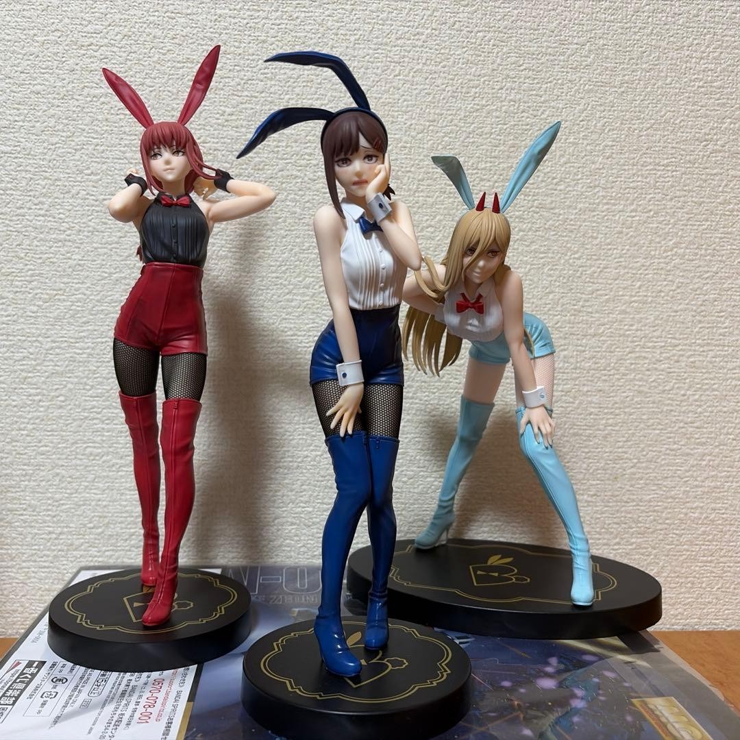 Chainsaw Man Bicute Bunnies Figure Collectible Anime Figure Fully Functional