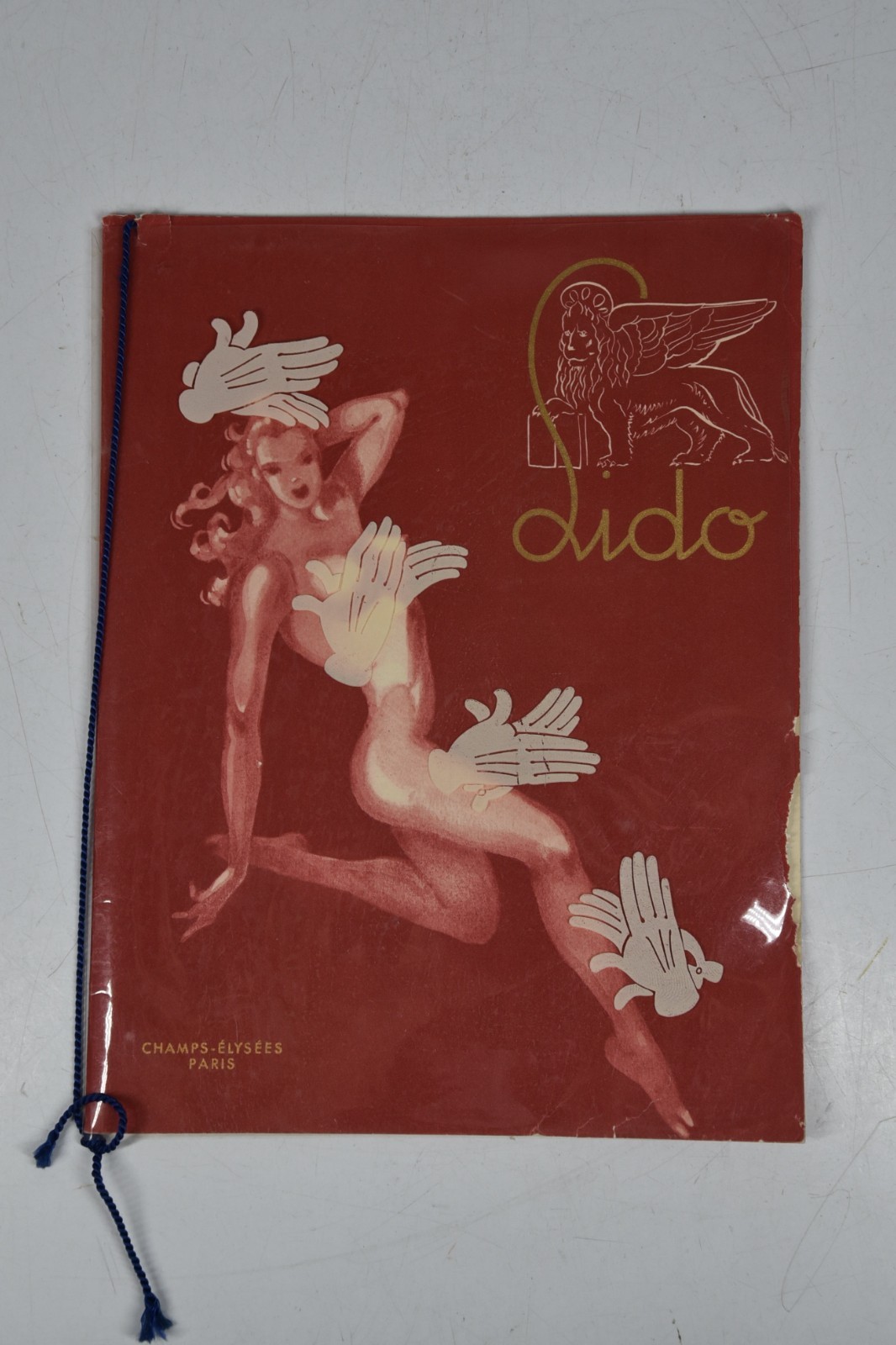 Vintage Lido Champs-Elysees Paris Cabaret Theater Circus Program France MCM