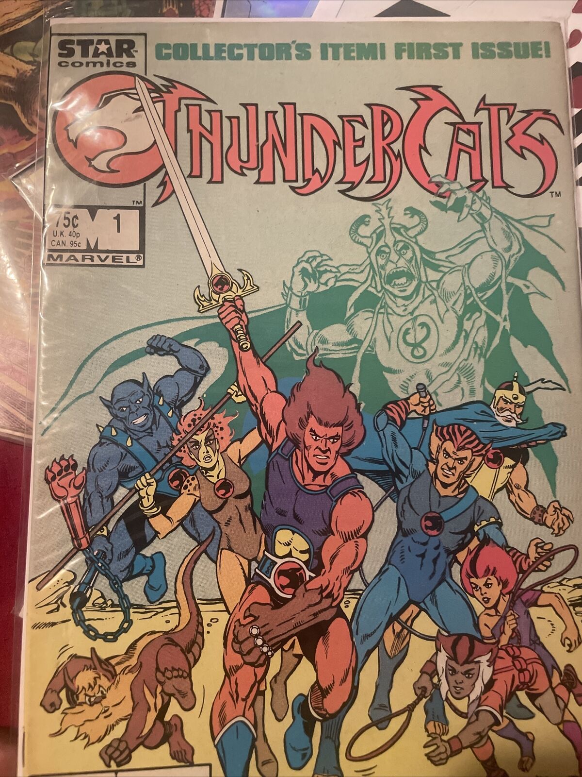 Thundercats 1 Star comics 1985 First Print G/VG Marvel 