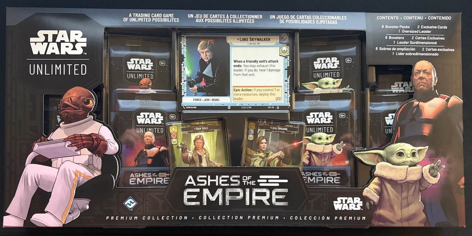 2026 Star Wars Ashes Of The Empire - Sealed Box (8 Packs)