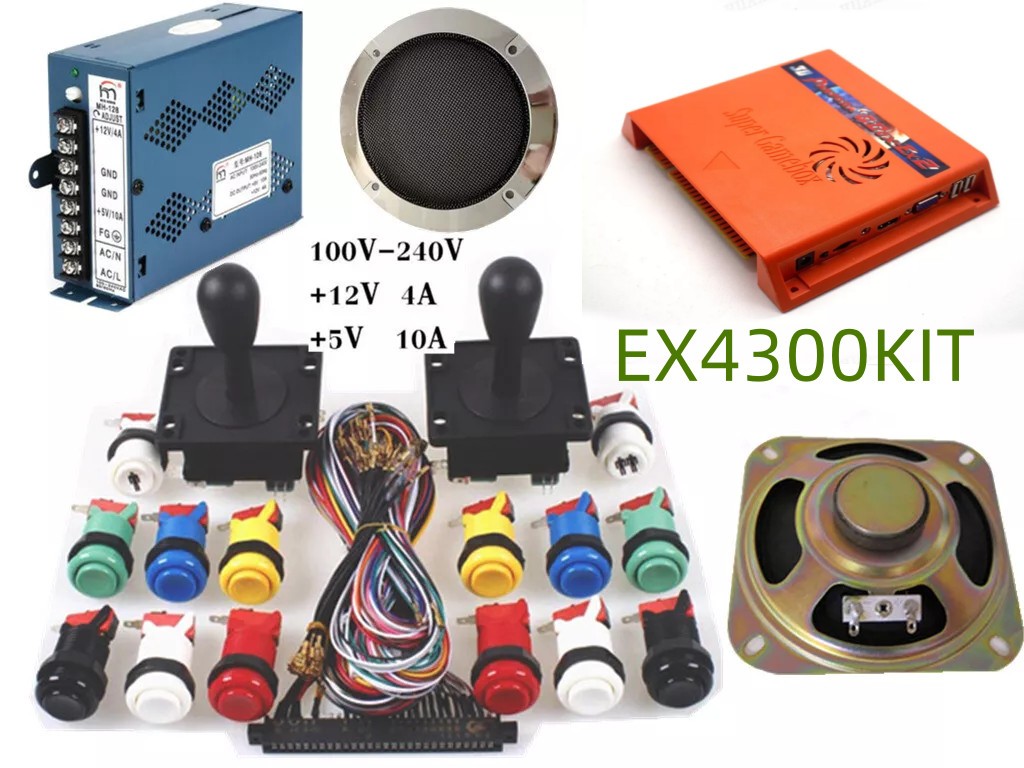 Arcade kit Pandora\'s Box EX2 4300 in 1 DIY Arcade JAMMA kit Video Game Machine
