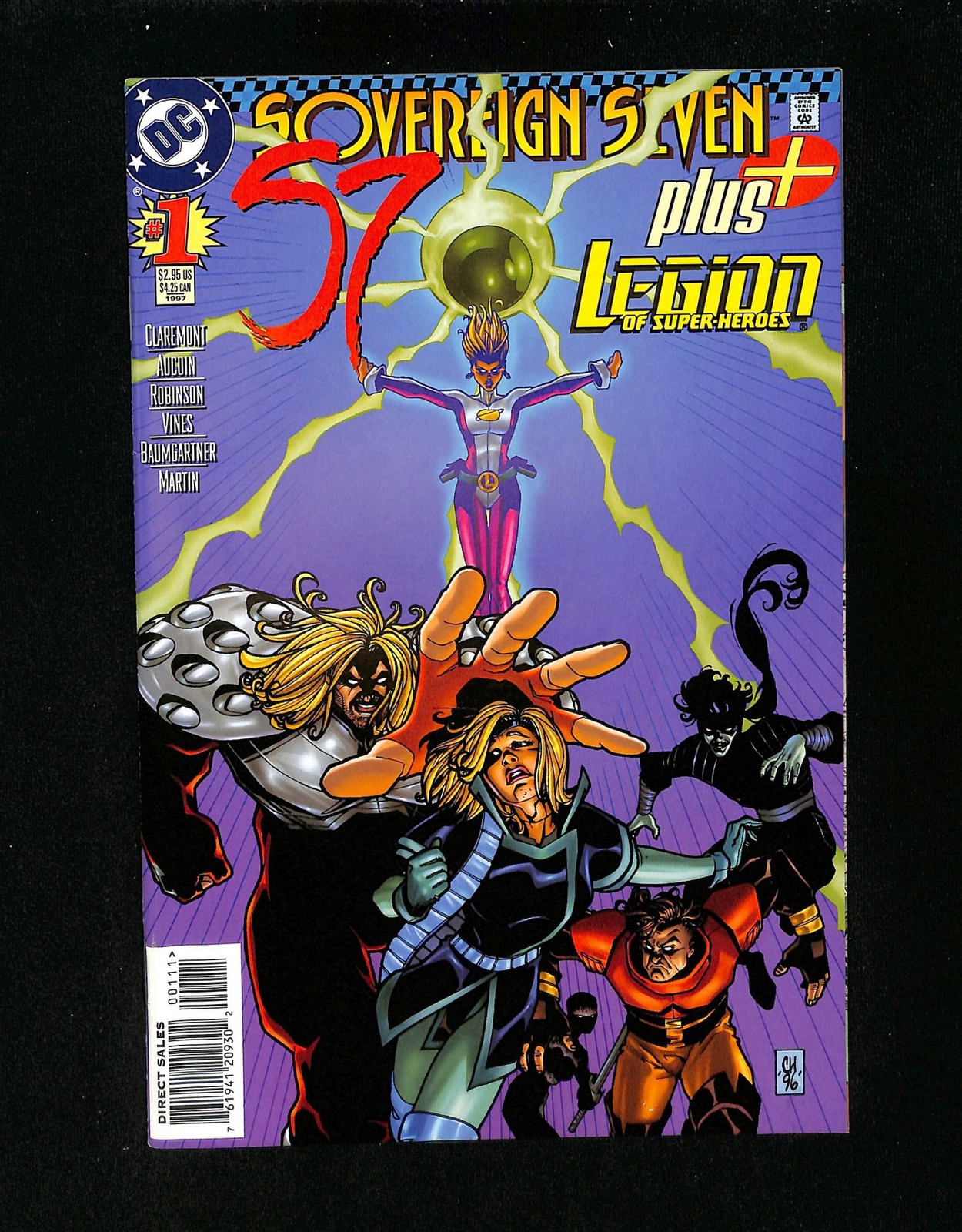 Sovereign Seven Plus #1 DC 1997