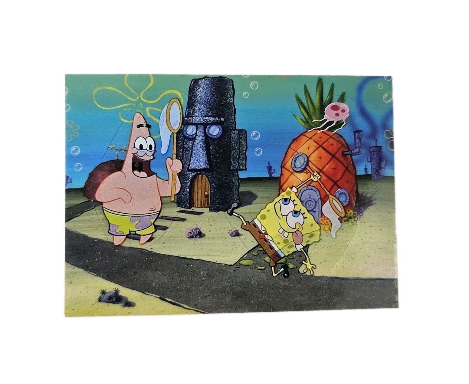 2009 Topps SpongeBob SquarePants Create-A-Scene Card #5 SP Series 1 2009 Topps SpongeBob SquarePants Create-A-Scene Card #5 SP Series 1