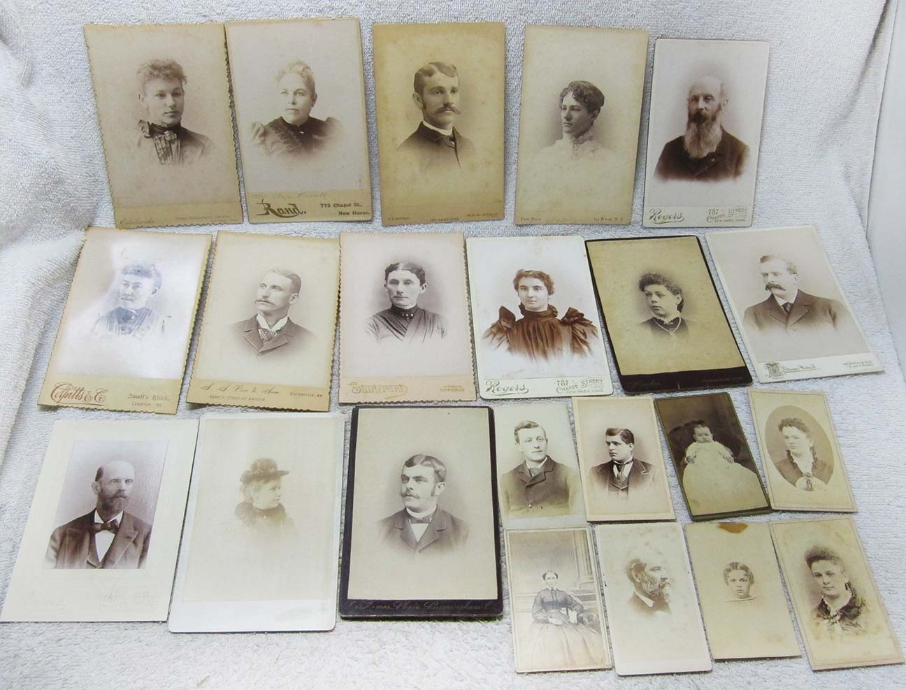 22 Antique OLD 1800's Photographs. CDV Portraits Men, Women, Child, Beards. #6 22 Antique OLD 1800's Photographs. CDV Portraits Men, Women, Child, Beards. #6