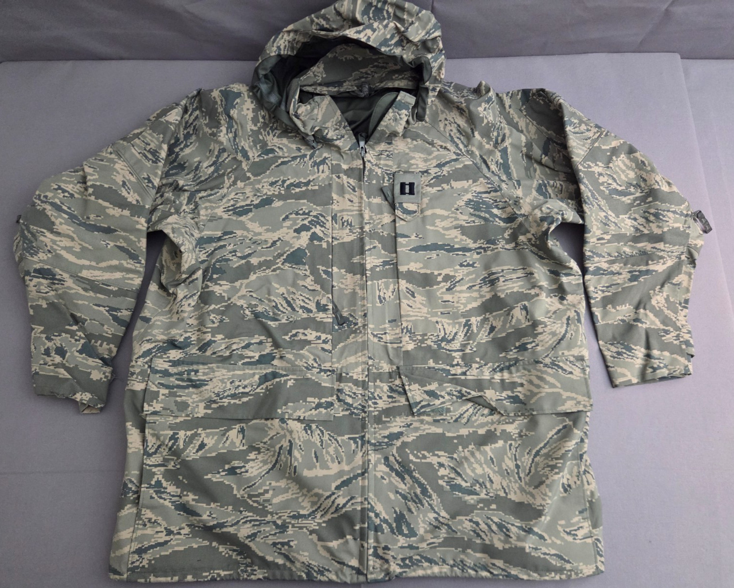 Airforce Parka Jacket Mens Extra Large Regular Tiger Strip Camo GTX Weatherproof