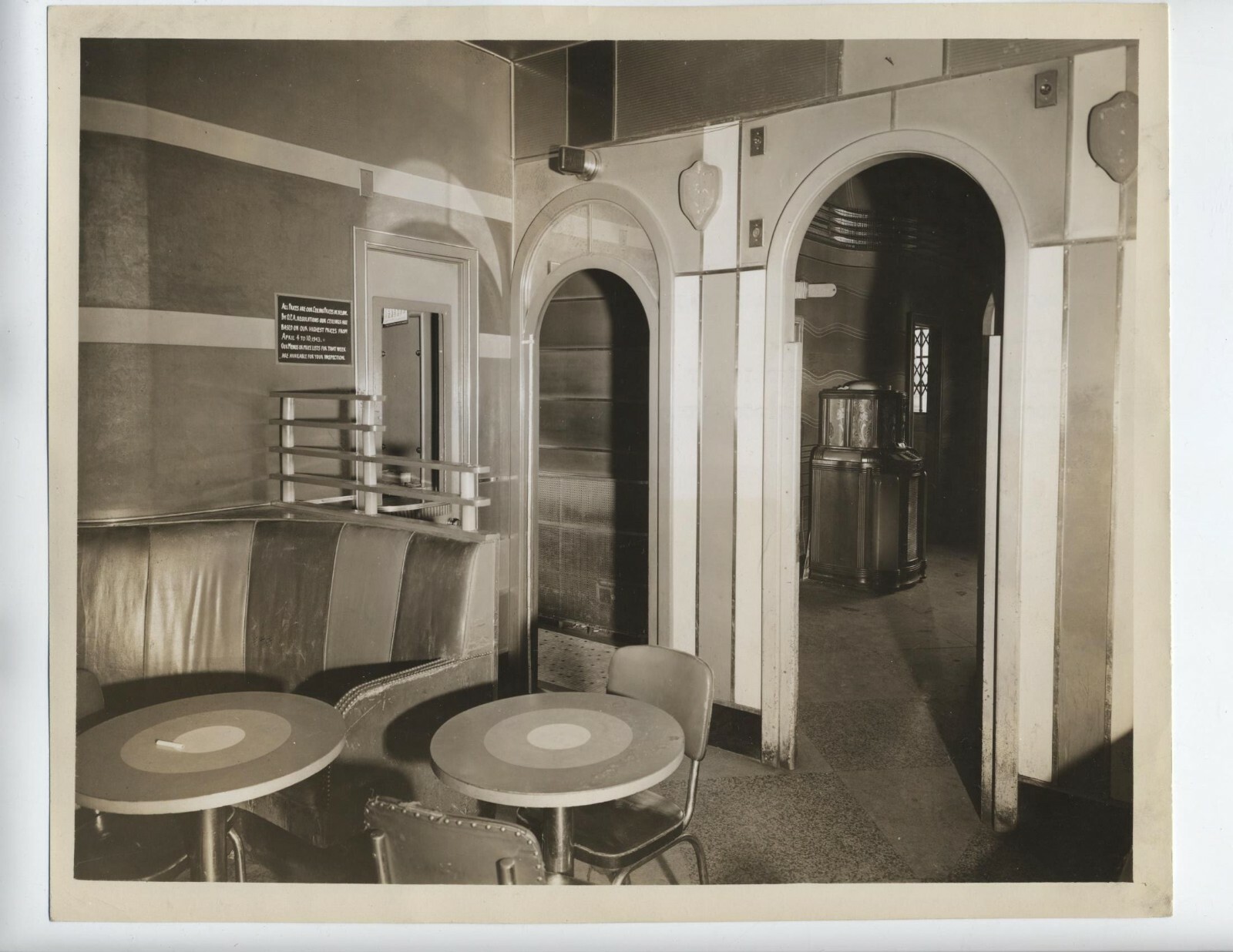 HARLEM 1945 VINTAGE PHOTO RARE New York City Blues Nightclub African American 1