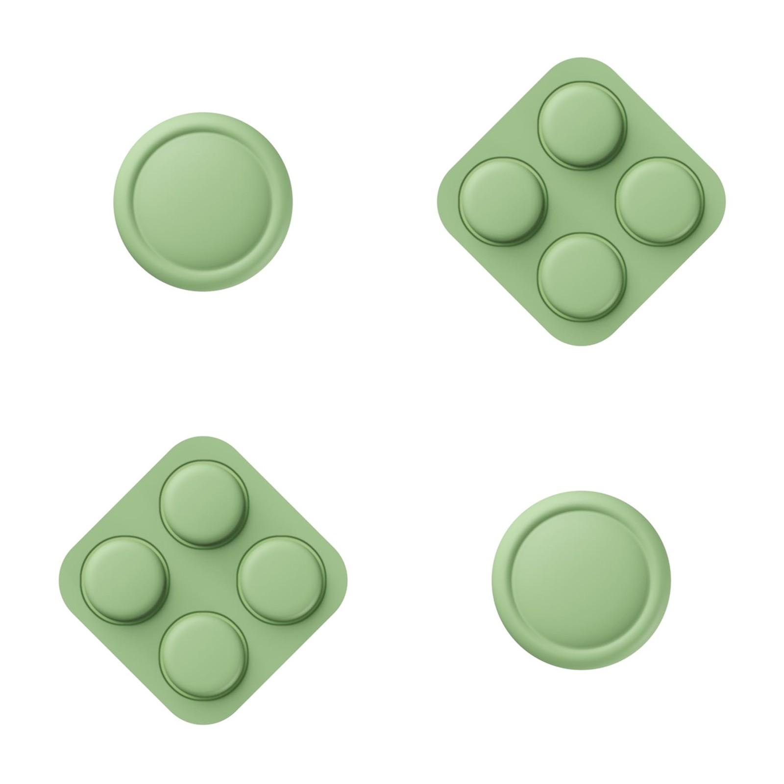 PlayVital Button Caps + Thumb Grip Set for Nintendo Switch 2, 2 Silicone Colo... PlayVital Button Caps + Thumb Grip Set for Nintendo Switch 2, 2 Silicone Colo...