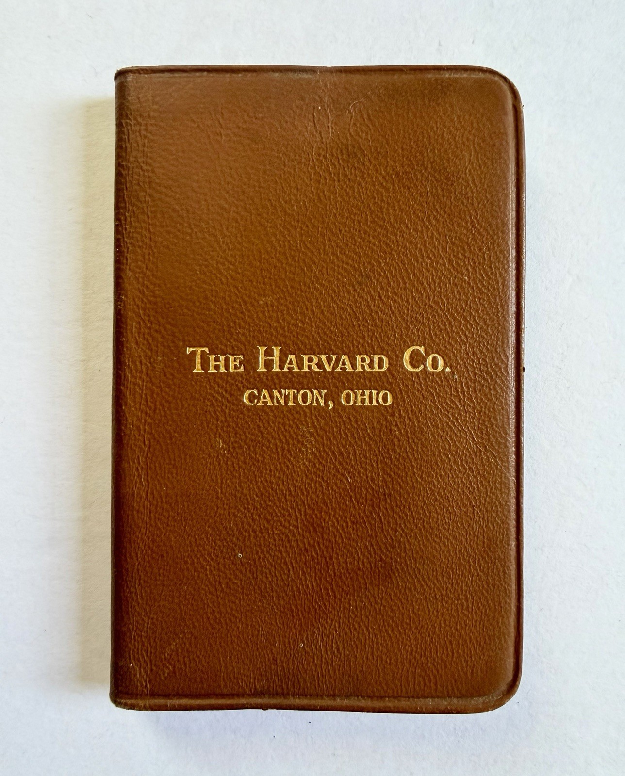 Vtg 1927 Pocket Ledger Advertising The Harvard Co Dentist Equipment Canton, OH Vtg 1927 Pocket Ledger Advertising The Harvard Co Dentist Equipment Canton, OH