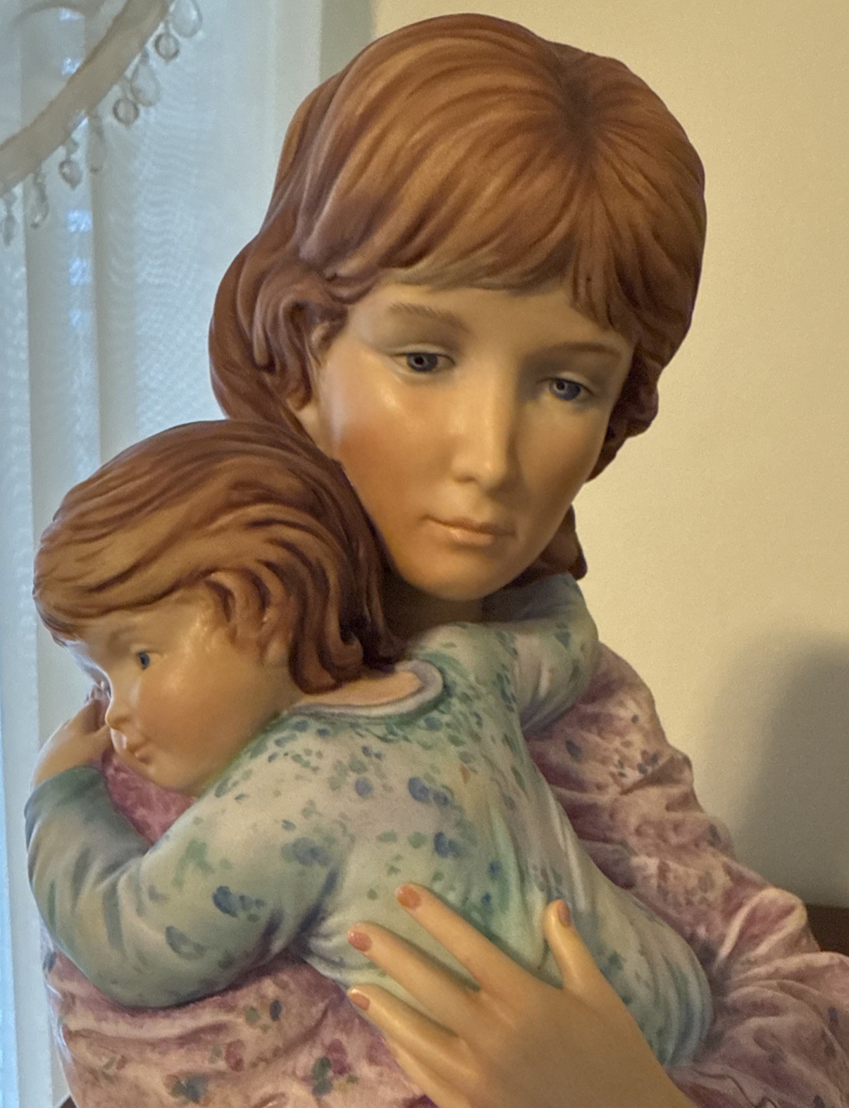Edna Hibel Porcelain Maria & Child Low #22/250 Limited Edition By Kaiser