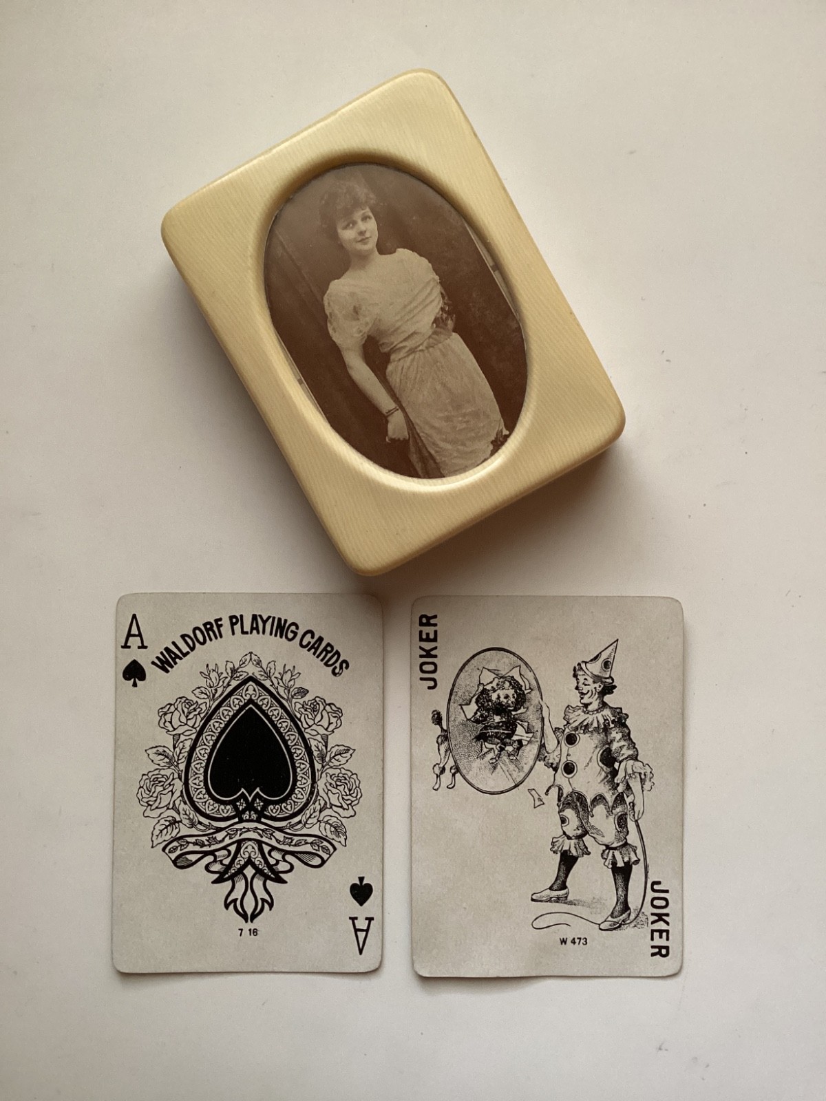 Antique “WELCOME” Playing Cards,WALDORF No. 230,A. Dougherty,c.1915 Antique “WELCOME” Playing Cards,WALDORF No. 230,A. Dougherty,c.1915