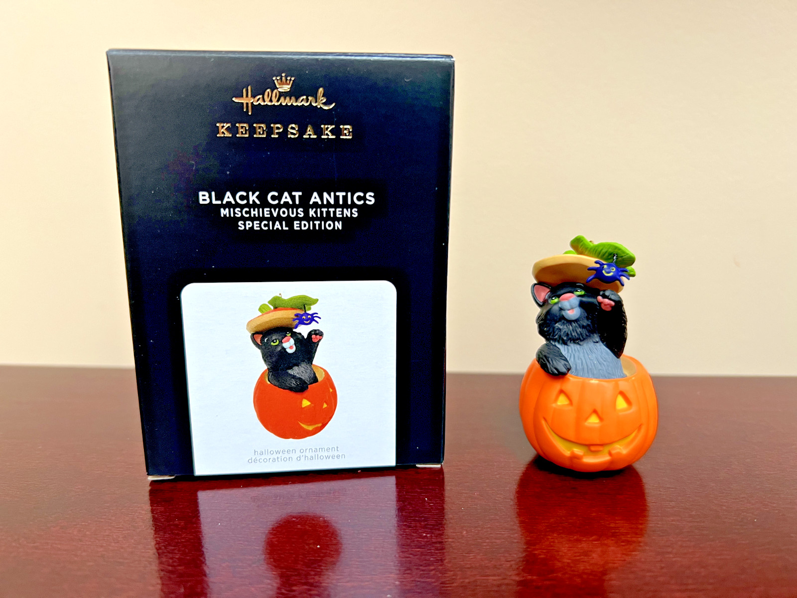 2021 Hallmark Ornament Black Cat Antics ~ Mischievous Kittens Special Edition
