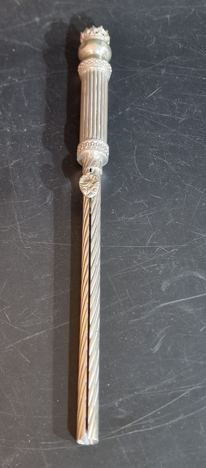 Antique Vintage Sterling Silver 925 Shabbat Candle Lighter Wax Taper Judaica Antique Vintage Sterling Silver 925 Shabbat Candle Lighter Wax Taper Judaica