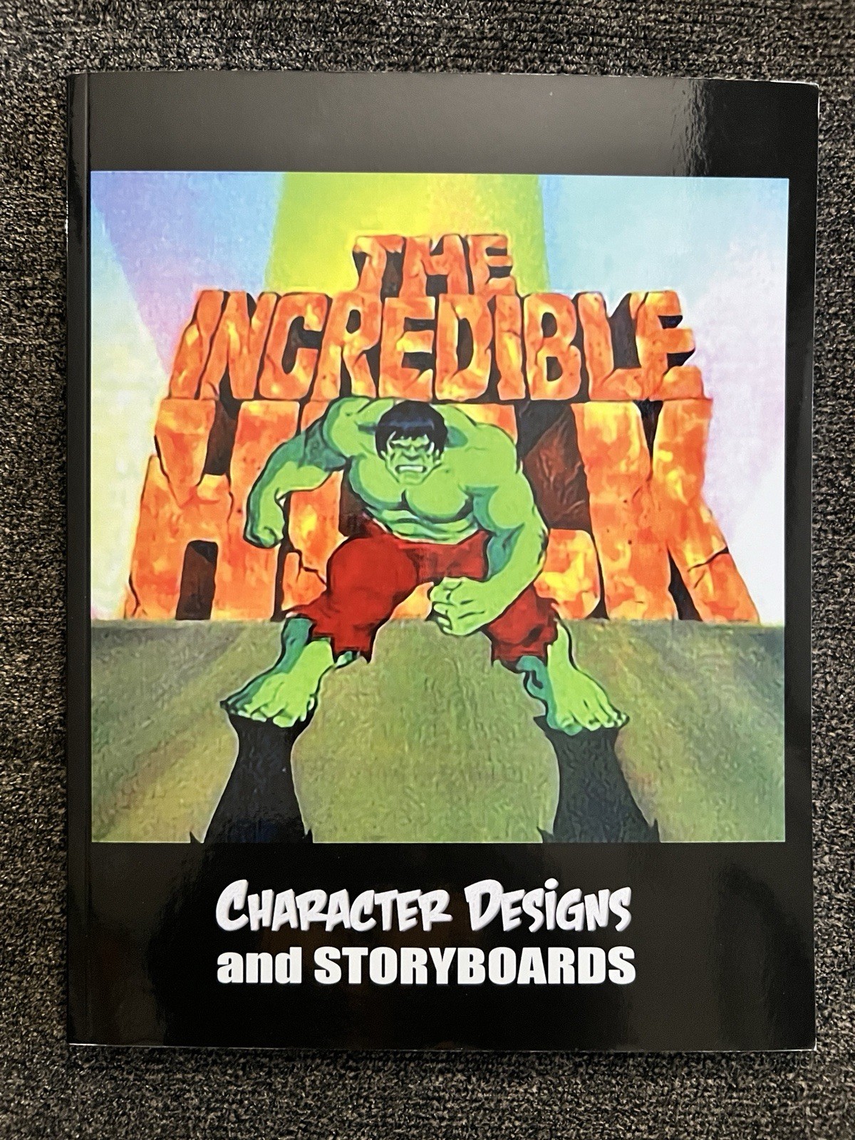 The Incredible Hulk Character Designs And Storyboards Style Guide