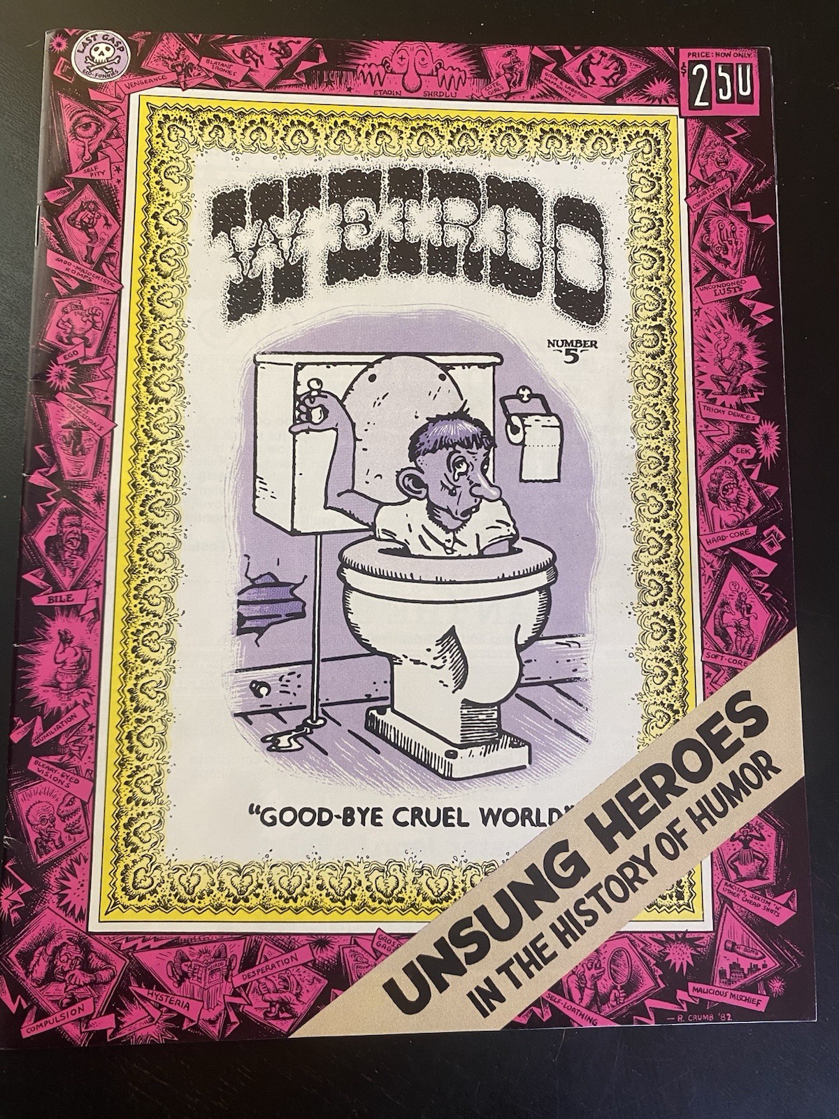 Weirdo #5 - Underground Comic - 2nd printing - 1982