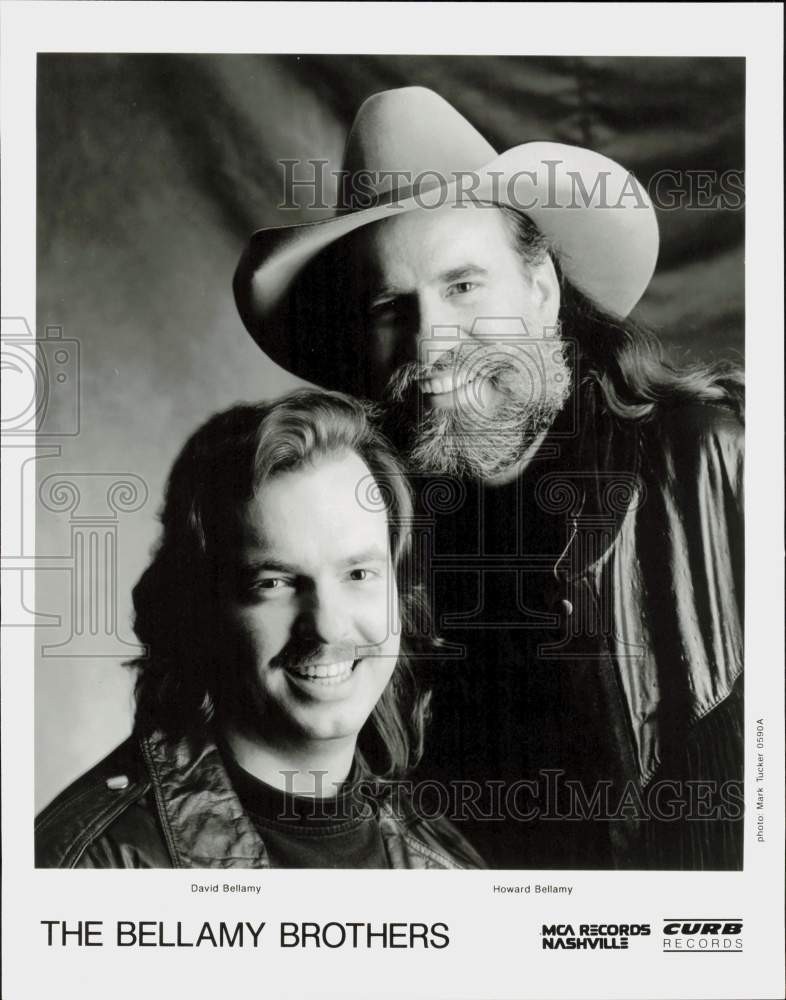 1990 Press Photo The Bellamy Brothers, David Bellamy & Howard Bellamy 1990 Press Photo The Bellamy Brothers, David Bellamy & Howard Bellamy