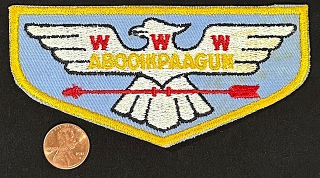 MERGED BOY SCOUT BSA OA ABOOIKPAAGUN 399 720 DE SOTO AREA AR FF F1 FIRST FLAP