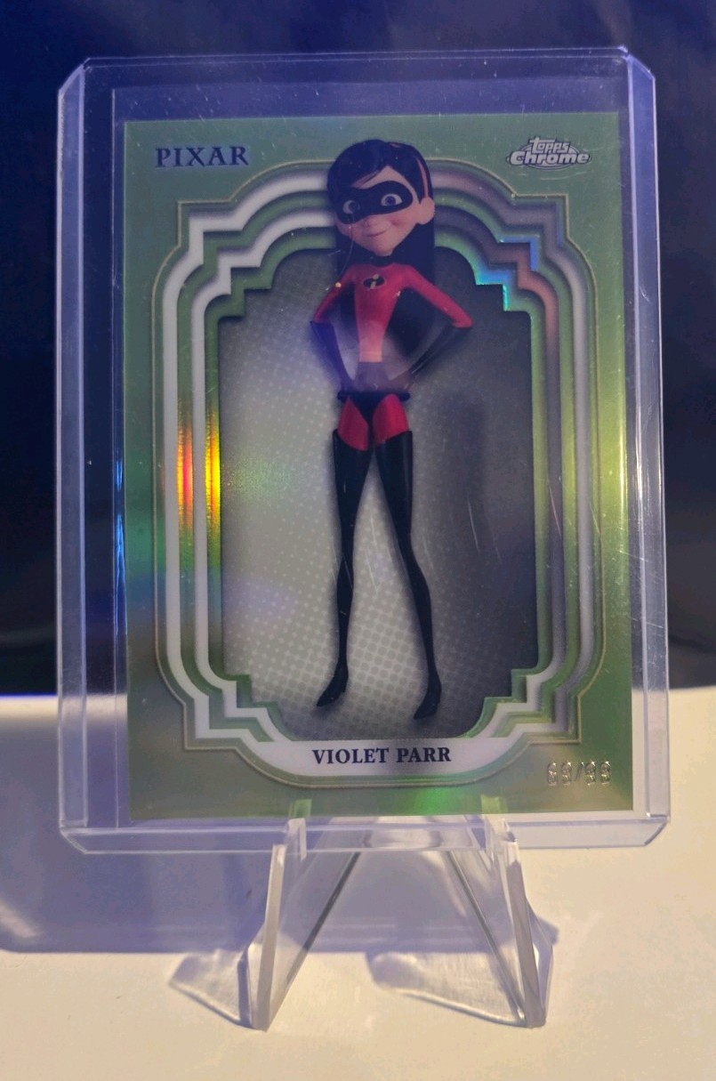 Violet Parr - 2024 Topps Chrome Disney #98 Refractor