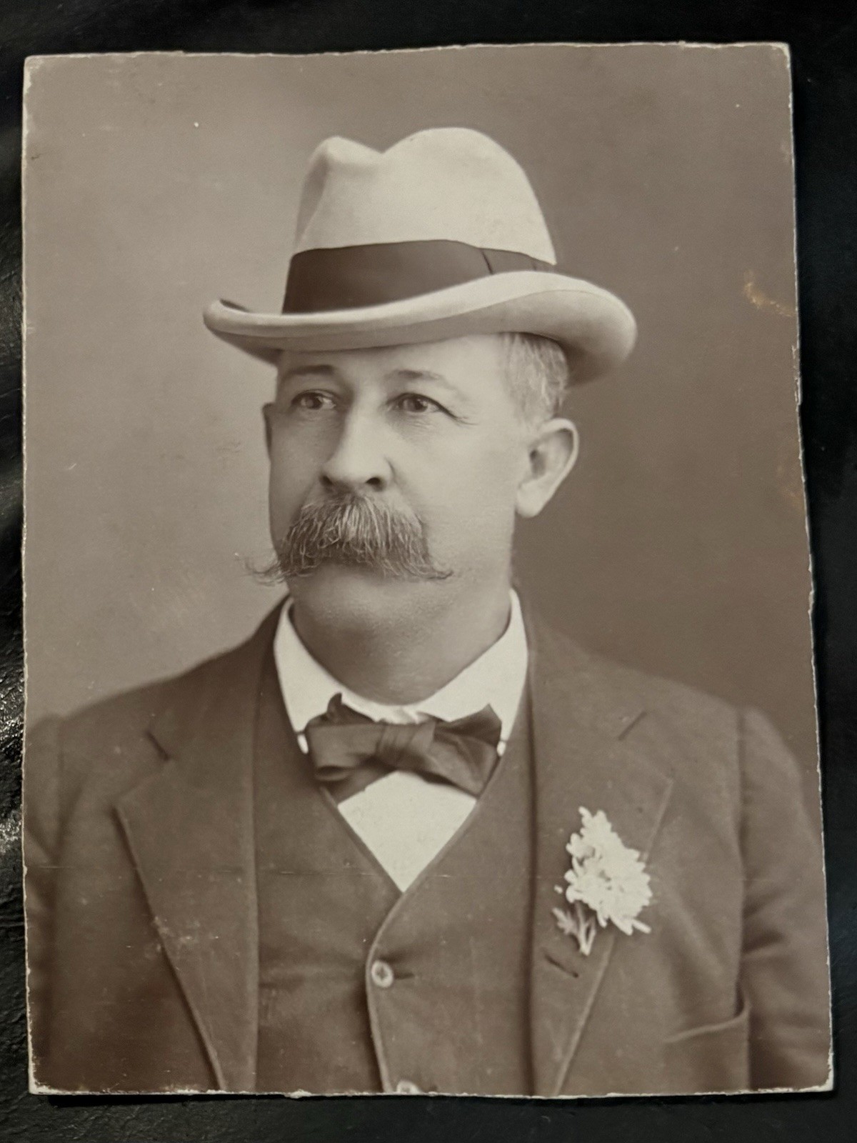 1890s-1900s Baseball HOF Cincinnati Reds Buck Ewing Newark Ohio Cabinet Card