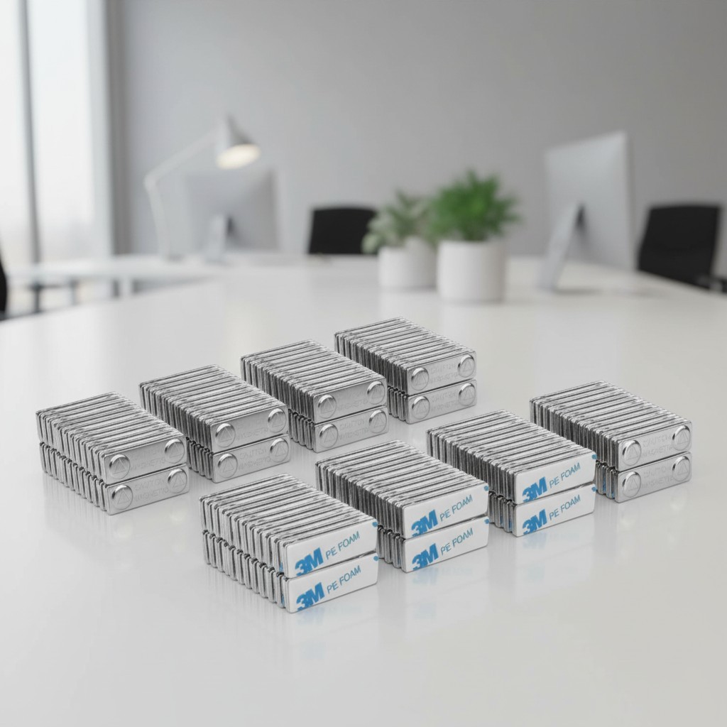 Super Strong Magnetic Badge Holders - 100 Pack for Effortless Badge Attachment