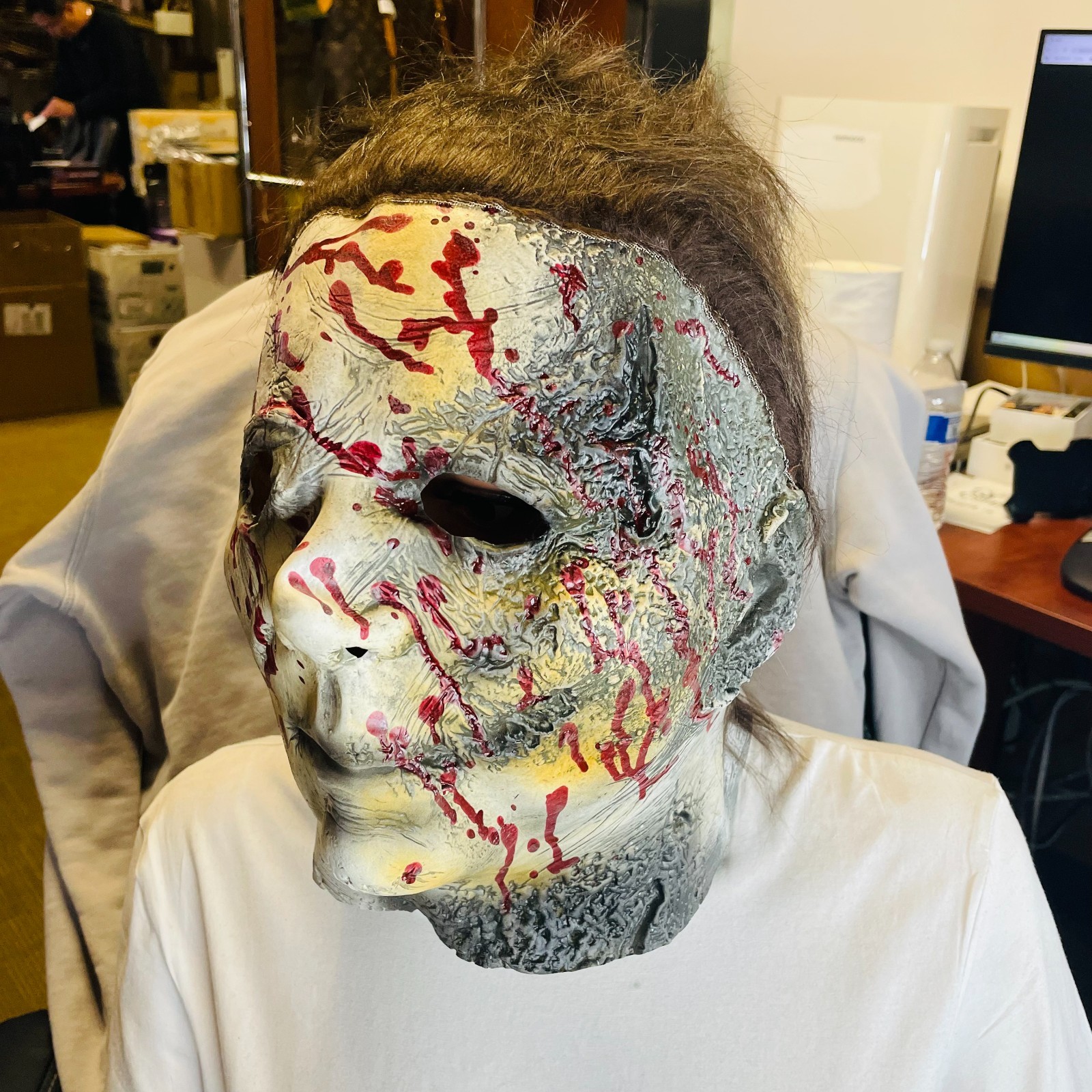 Michael Myers Scary Kills Horror Movie Full Face Mask For Halloween Costume Prop
