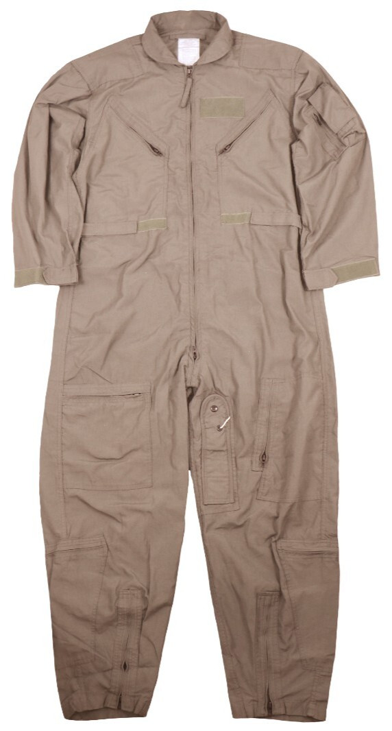 44R - USAF Desert Tan CWU-27/P Flyer\'s Coveralls US Air Force