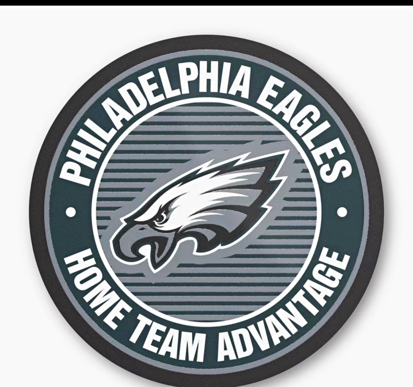Philadelphia Eagles Home Team Advantage Lighted Plastic Wall Sign 23in