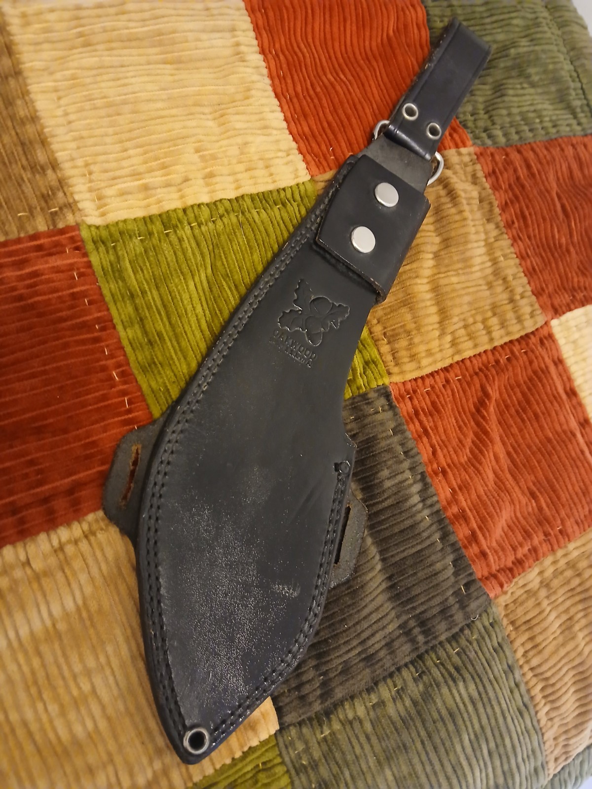 Oakwood Products Factory Original Leather Parang Sheath