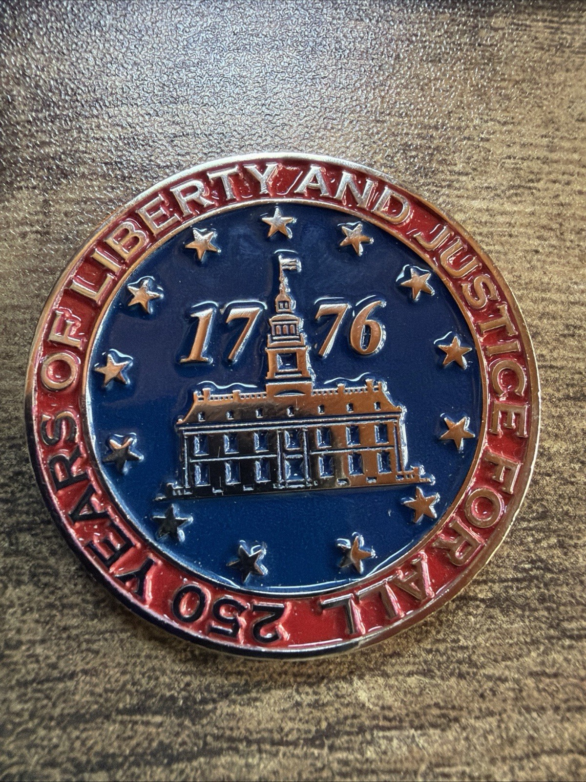 RARE Dual-Date Semi-Quincentennial America 250 Challenge Coin. 1776-2026 RARE Dual-Date Semi-Quincentennial America 250 Challenge Coin. 1776-2026