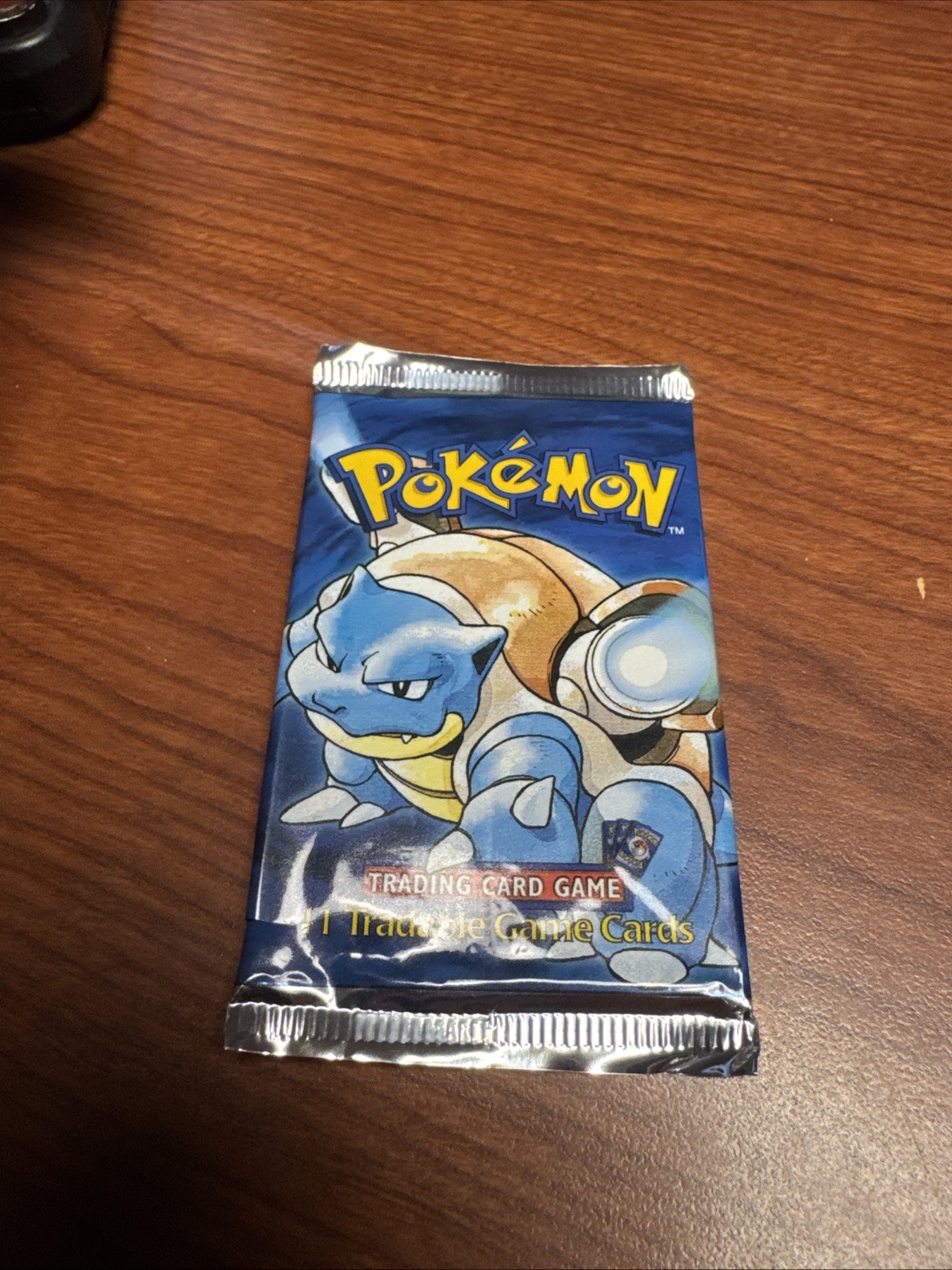 Long Crimp Shadowless Base Set Blastoise Pack Opened