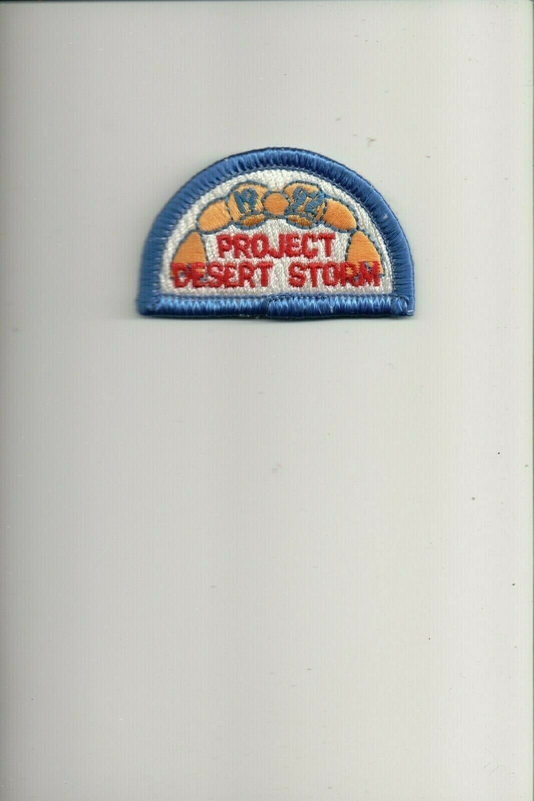 1992 Project Desert Storm patch