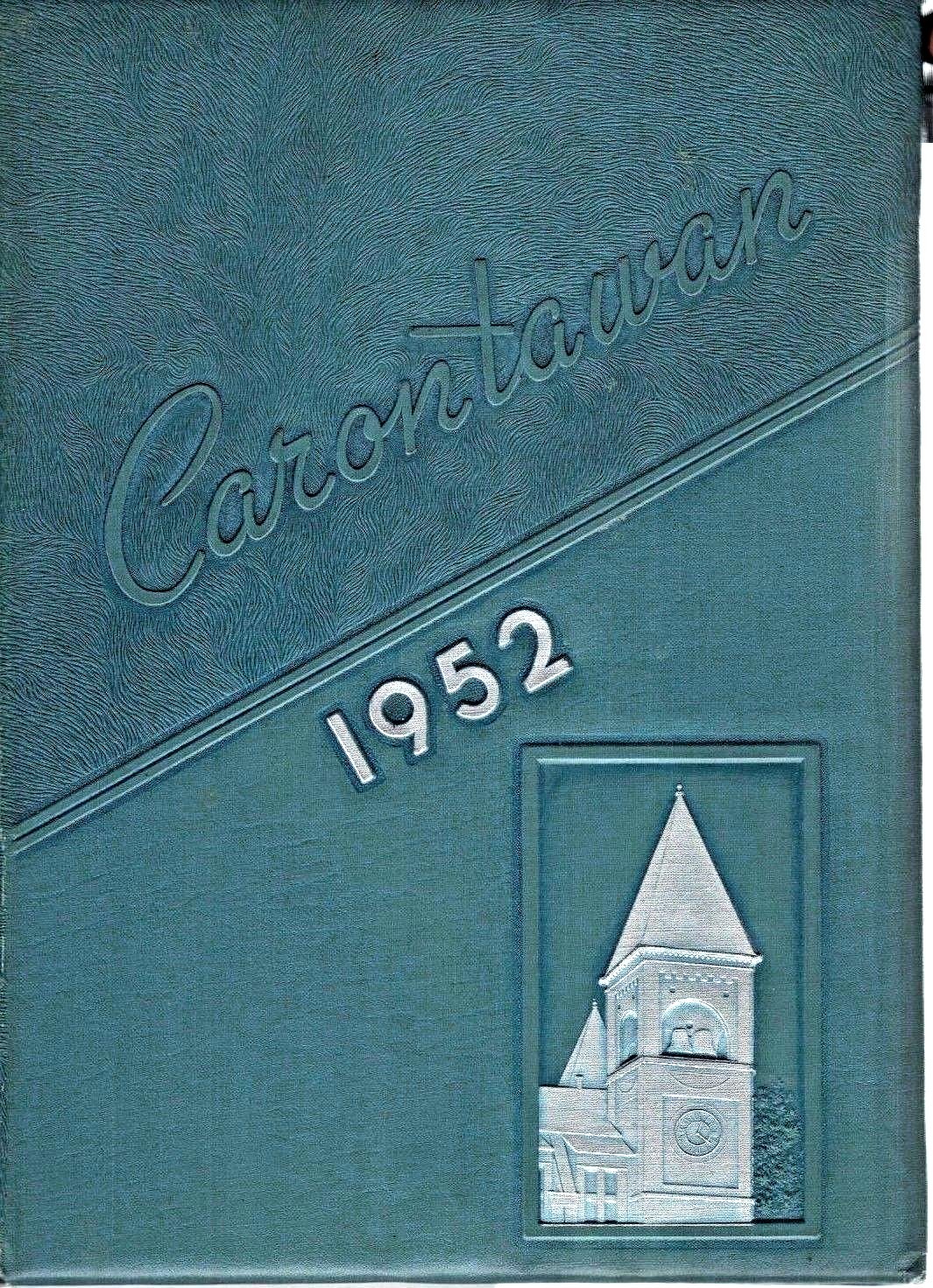 Original 1952 State Teachers College- Mansfield PA Yearbook-Carontawan Original 1952 State Teachers College- Mansfield PA Yearbook-Carontawan