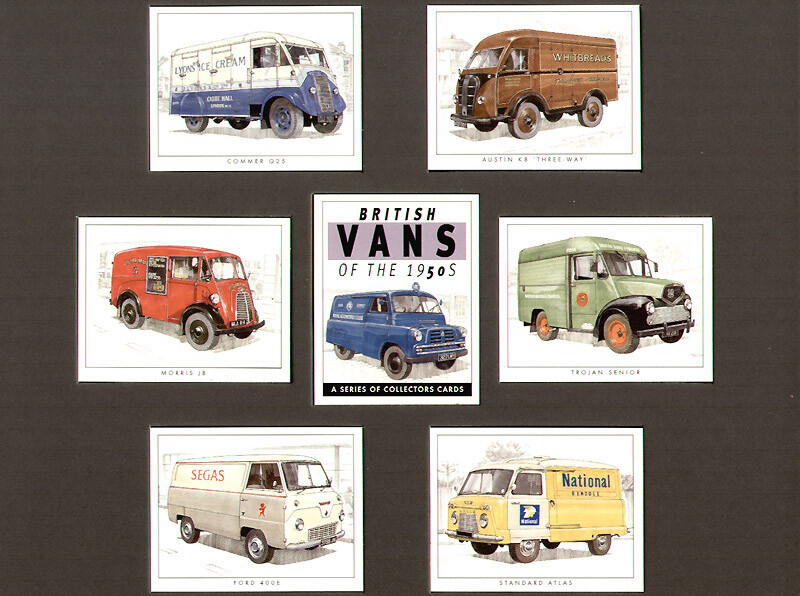 Golden Era Collector card sets cars, vans, military, tractors, etc Lower Prices