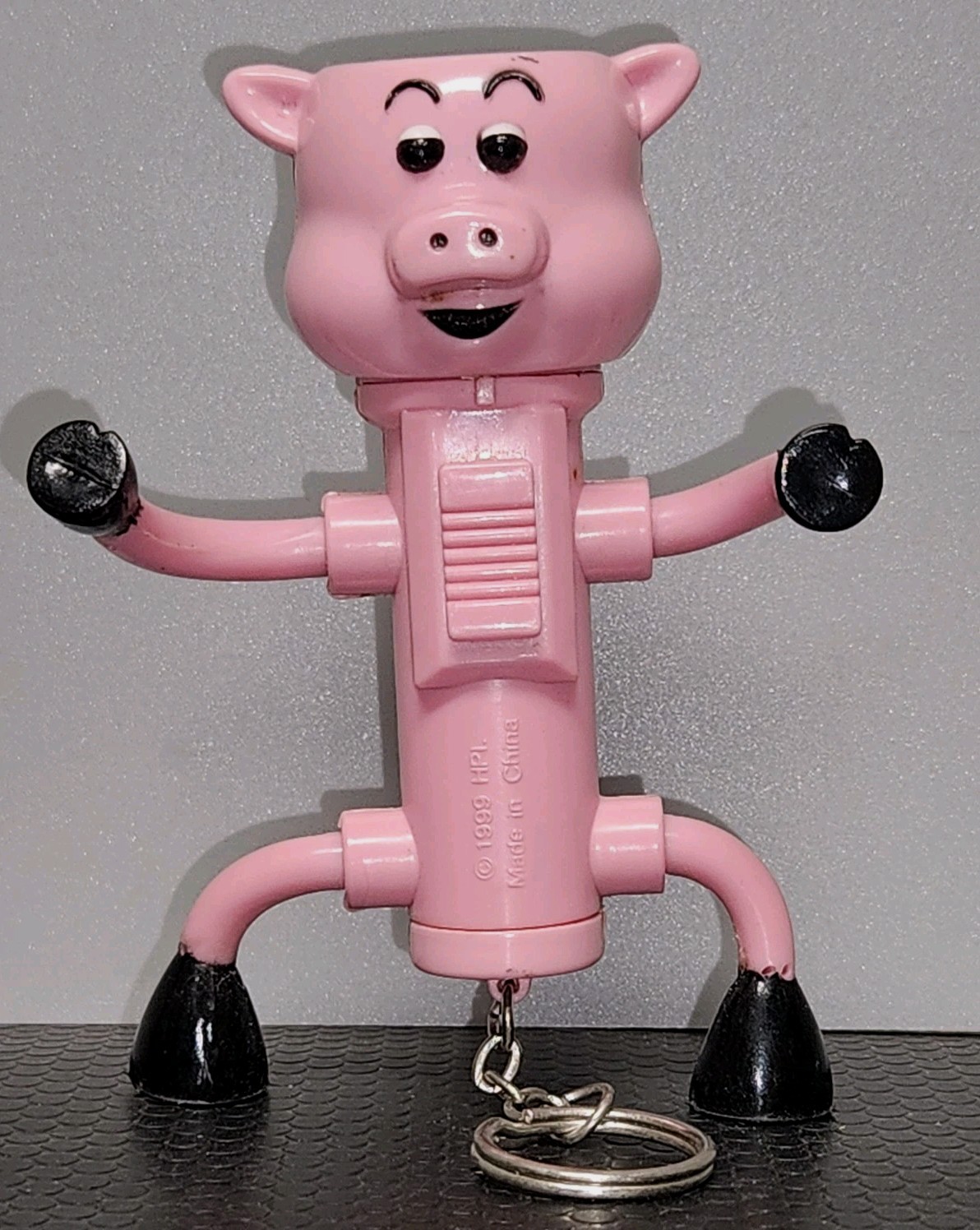 Vintage 1999 HPI Pig Flashlight Keychain 4 Vintage 1999 HPI Pig Flashlight Keychain 4