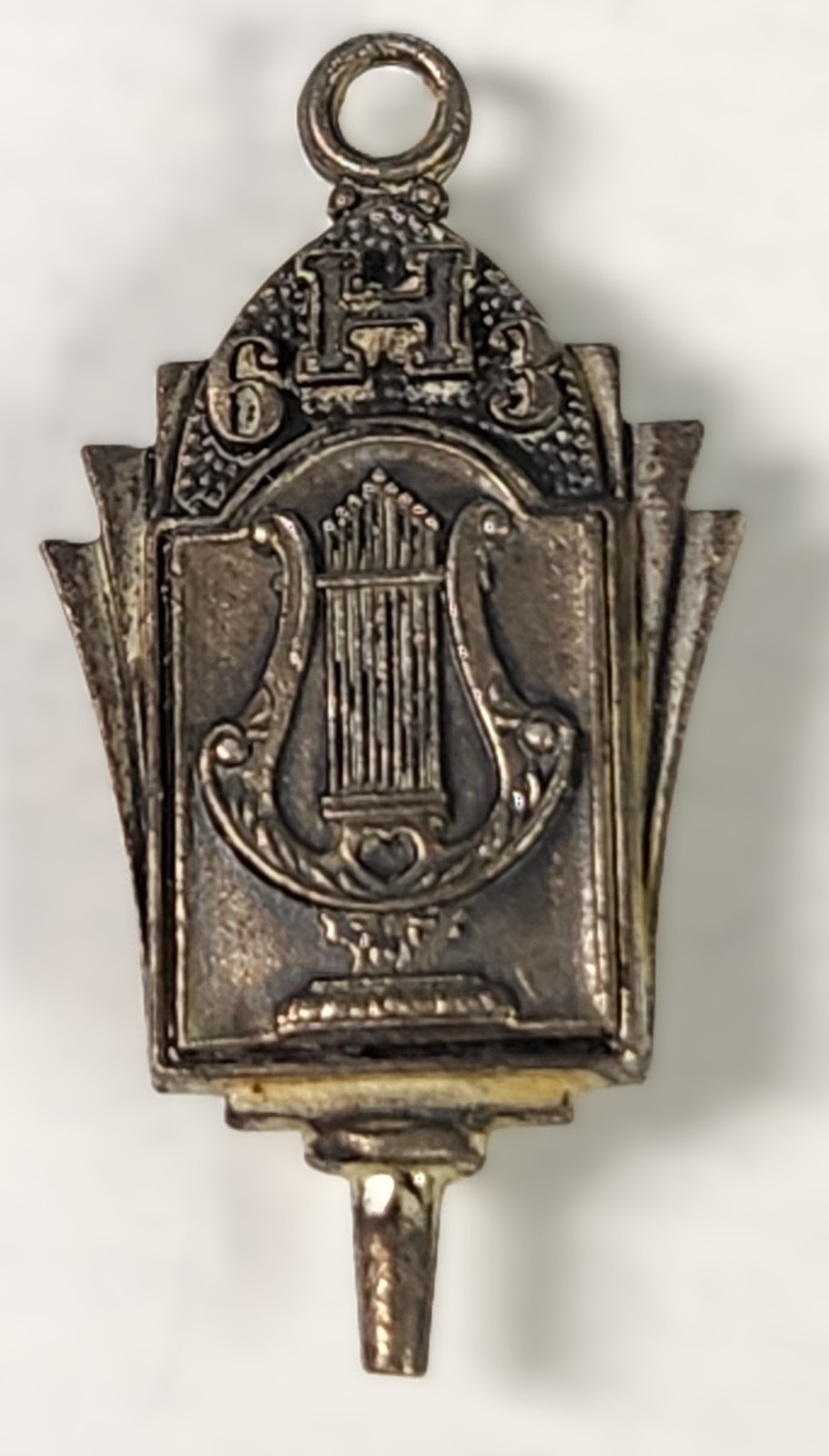 Vintage Academic Music Award Pin Sterling Silver 1963 