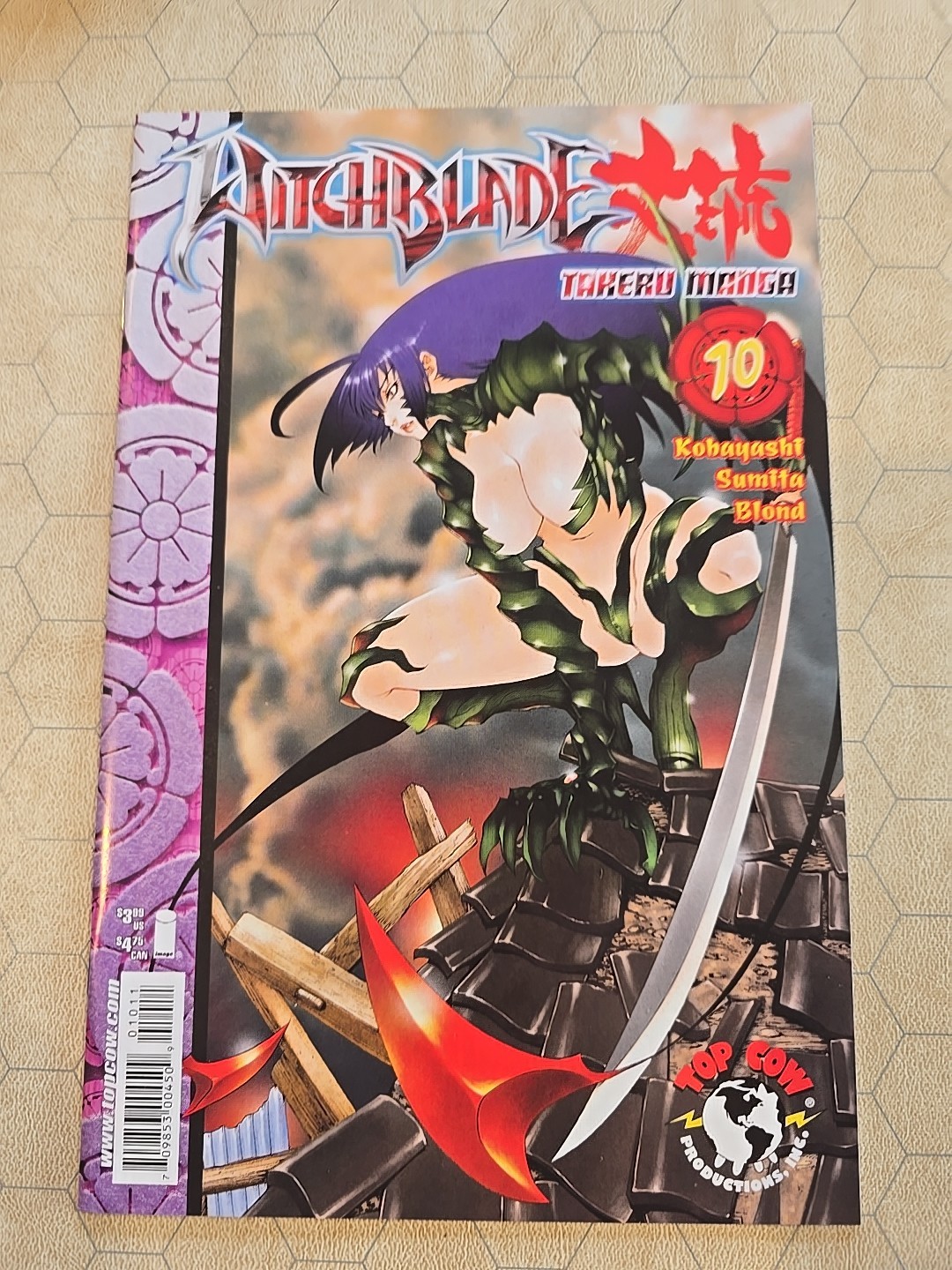 Witchblade Takeru Manga #10 Top Cow Image Comics Witchblade Takeru Manga #10 Top Cow Image Comics
