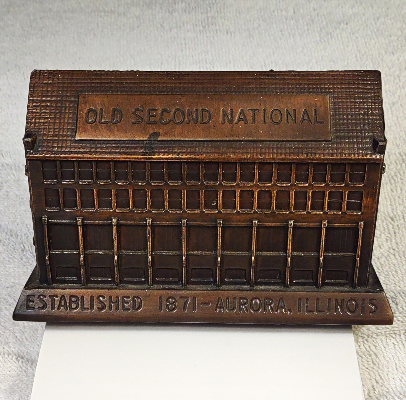 Old Second National Bank Aurora IL Banthrico Bank Ships FREE  PRICE DROP
