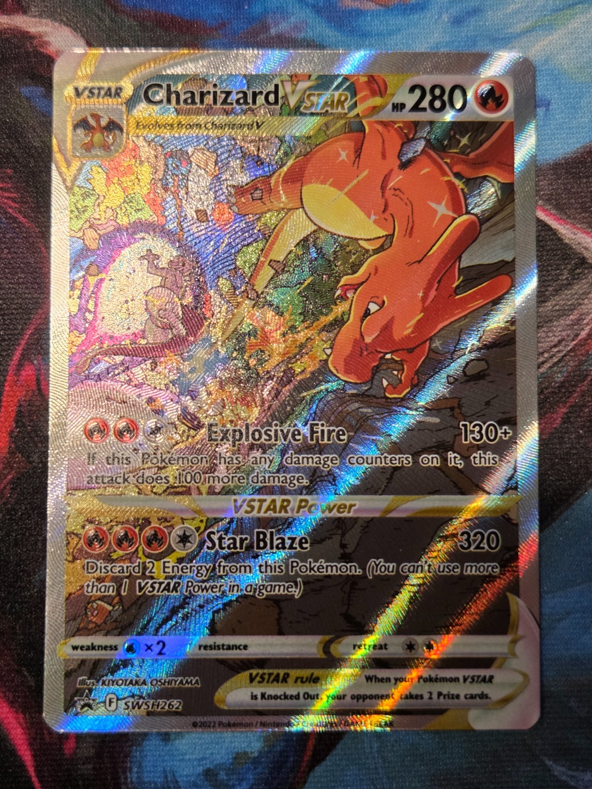 Pokémon TCG Charizard VSTAR Promo Holo SWSH Sword & Shield SWSH262 Pokémon TCG Charizard VSTAR Promo Holo SWSH Sword & Shield SWSH262