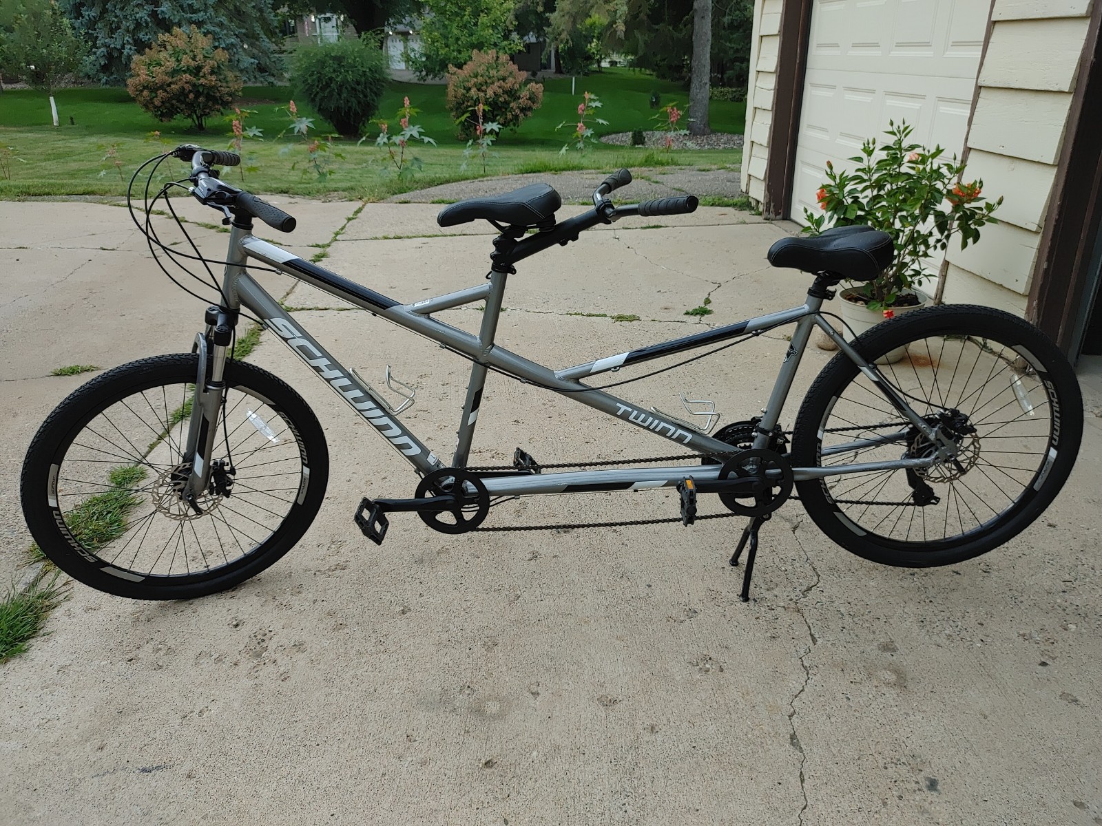 Schwinn Twinn Tandem Bicycle Size L 21 Speed With 26\ Schwinn Twinn Tandem Bicycle Size L 21 Speed With 26\