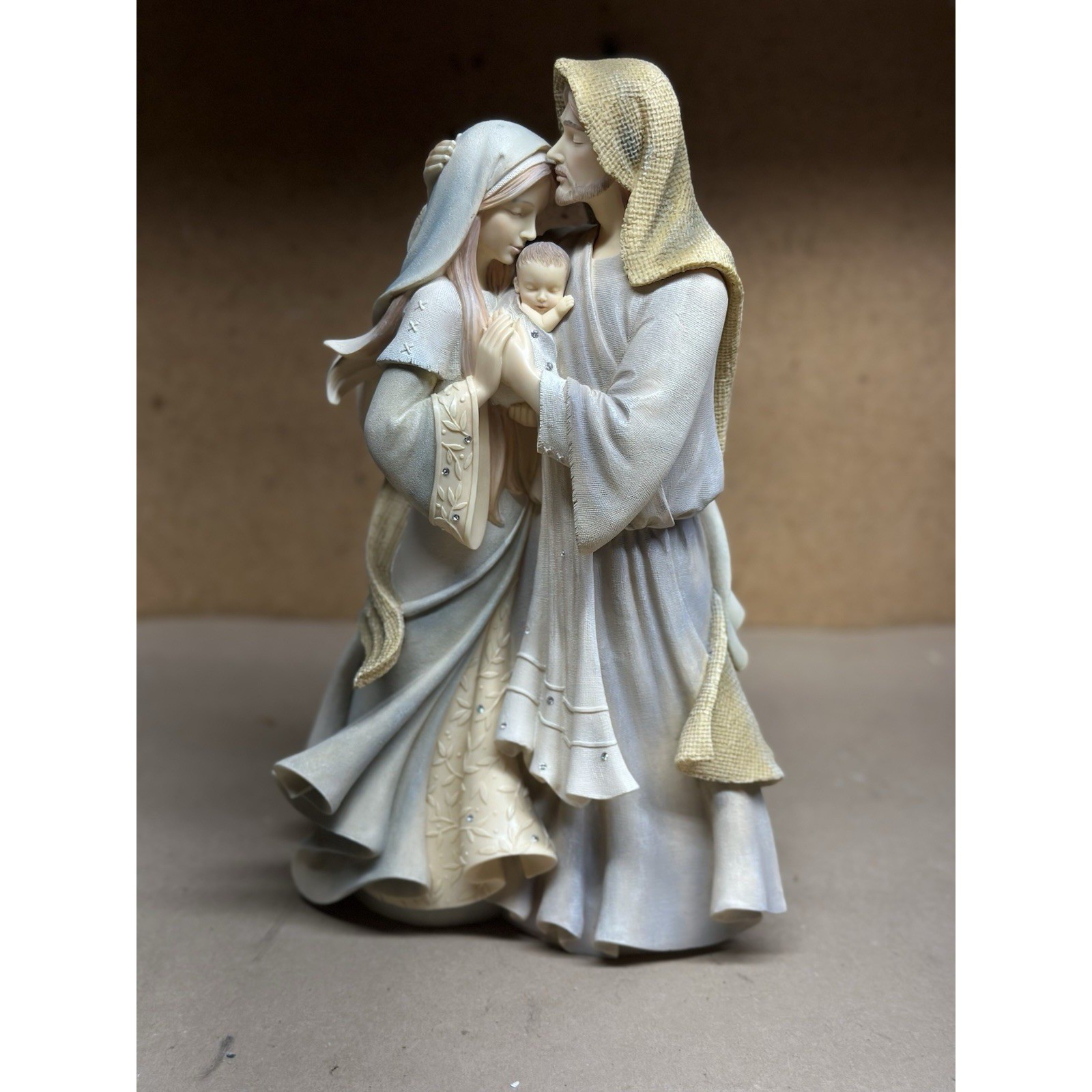 Enesco Foundations Holy Family God Gave Us a Family 4047697 Rare 12\ Enesco Foundations Holy Family God Gave Us a Family 4047697 Rare 12\