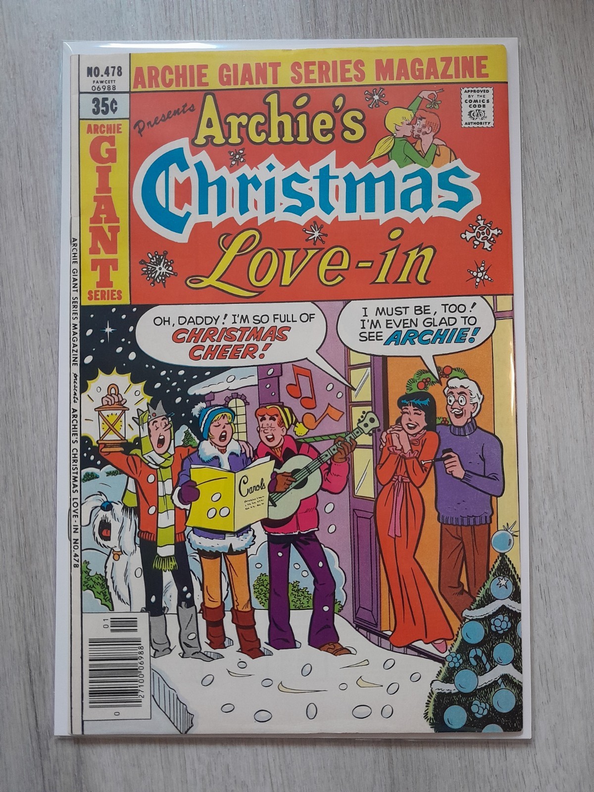 1979 Archie Comics Archie Giant Series Magazine #478 Archie's Christmas Love-In 1979 Archie Comics Archie Giant Series Magazine #478 Archie's Christmas Love-In