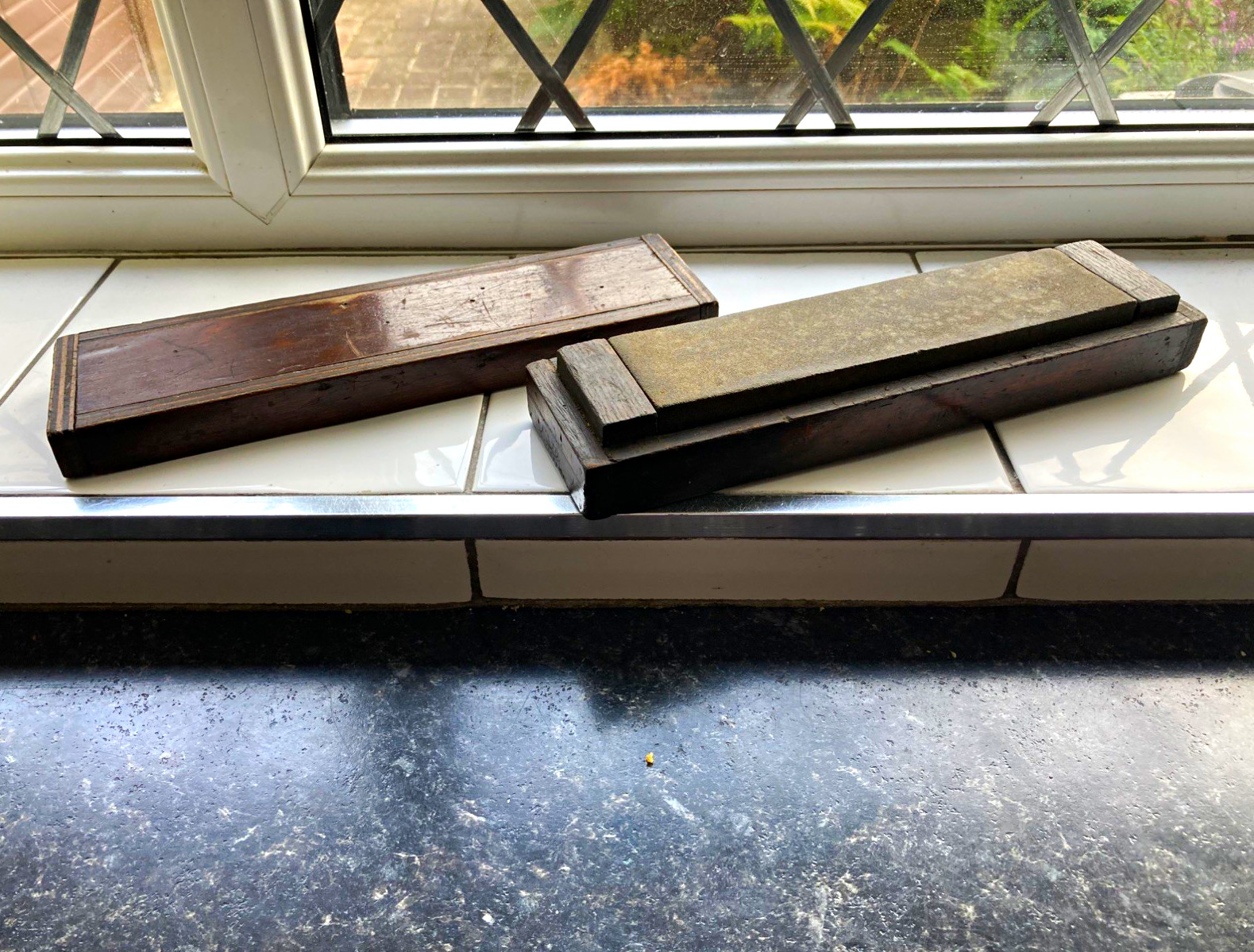 Vintage Norton Pike India ? No. 0  ?Abrasive Sharpening Combination Oil Stone 
