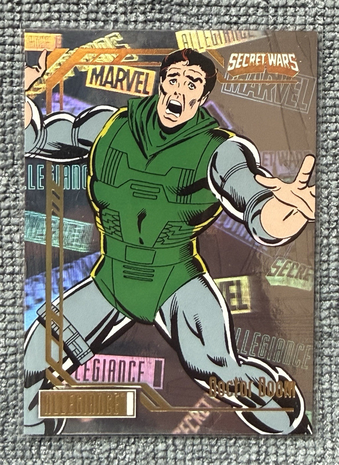💫1 of 1💫 - Dr. Doom 2023 UD Marvel Allegiance Secret Wars GOLD HOLOFOIL #90 💫1 of 1💫 - Dr. Doom 2023 UD Marvel Allegiance Secret Wars GOLD HOLOFOIL #90